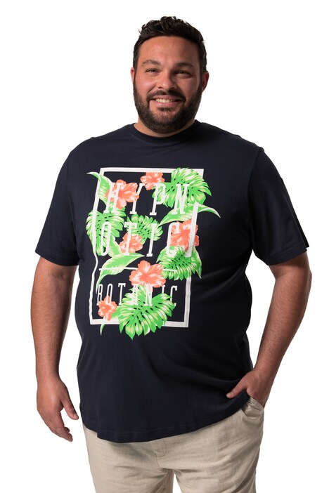 Tričko Men+, krátké rukávy, potisk, kulatý výstřih, do 8XL