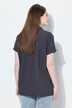 Camicia a quadri dal taglio oversize con colletto da camicia e mezze maniche