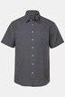 Men+ ternet skjorte, korte ærmer, Kent-krave, seersucker, comfort fit, til str. 8XL