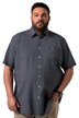 Kostkovaná košile Men+, krátké rukávy, Kent límeček, seersucker, Comfort střih, do 8XL