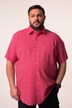 Men+ ternet skjorte, korte ærmer, Kent-krave, seersucker, comfort fit, til str. 8XL