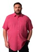 Kostkovaná košile Men+, krátké rukávy, Kent límeček, seersucker, Comfort střih, do 8XL