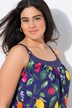 Tankini, frugter, softcups, justerbare stropper, genbrugsmaterialer
