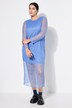 Robe midi#, coupe Slim, dentelle, manches longues