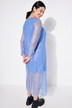 Robe midi#, coupe Slim, dentelle, manches longues