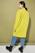 Blusotto dal taglio lungo e oversize con colletto