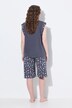 Pyjama deux pièces. Short, jambe large. Débardeur, encolure ronde