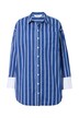 Košile, oversize, pruhy, dlouhé rukávy