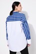 Overhemd, oversized, strepen, lange mouwen