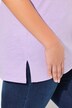 T-shirt, diermotief, oversized, V-hals, halve mouwen