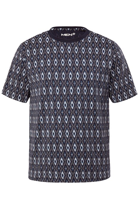Tričko Men+, krátké rukávy, plošný potisk, kulatý výstřih, do 8XL