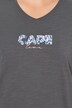 T-shirt Cape Town. Col V, manches courtes. Coupe Classic