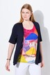 2-i1 T-shirt, rund hals, korte ærmer