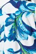 Jakke, blomster, V-hals, 3/4 ermer