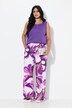Elastic Waist Iris Pants