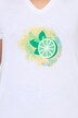 Sequined Citrus Short Sleeve Graphic Tee