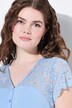 Lace Panel Cap Sleeve Nightgown