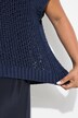 Pull à paillettes. Col rond et épaules ultra-basses