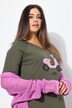 T-shirt, motif Vespa. Col V et manches courtes. Coupe Classic