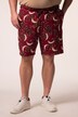 Men+ viskose-shorts, alloverprint, elastisk linning, op til 8XL