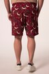 Men+ viskose-shorts, alloverprint, elastisk linning, op til 8XL