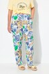Pantalon, motif vacances. Jambe large et taille élastique