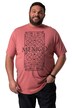 Tričko Men+, krátké rukávy, přední potisk, vintage vzhled, do 8XL