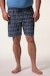 Shorts da bagno Men+ con taglio speciale per l'addome, stampa allover e tre tasche, disponibili fino alla tg. 8XL