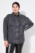 Denim overhemd, oversized, overhemdkraag, lange mouw