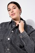 Denim overhemd, oversized, overhemdkraag, lange mouw