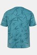 Camiseta JP 1880, media manga, estampado completo, look vintage, hasta la talla 8 XL