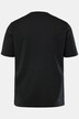Camiseta JP 1880, media manga, estampado en el pecho, look vintage, hasta la talla 8 XL
