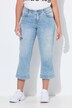 3/4 straight jeans