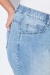 3/4 straight jeans