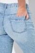3/4 straight jeans