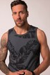 JP1880 Tanktop, ärmellos, floraler Print, Vintage Look, bis 8 XL