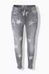 Farkut,Slim Fit, tähtiä, strasseja, hapsureuna