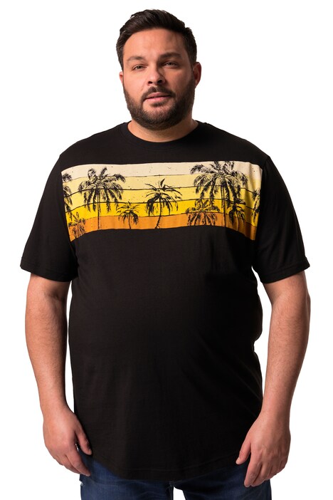 Tričko Men+, krátké rukávy, potisk, kulatý výstřih, do 8XL