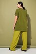 Jersey broek, wijde pijpen, elastische tailleband