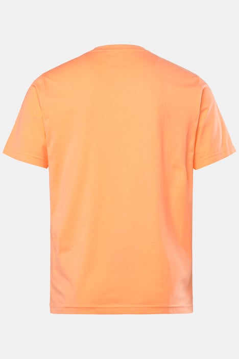 Men+ T-skjorte, halve ermer, trykk, rund hals, opptil 8 XL