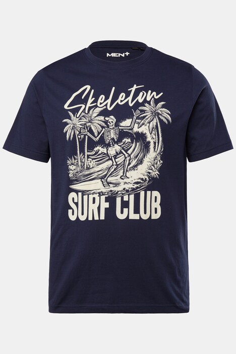 Men+ T-shirt, kort ærme, print, rund hals, til 8XL