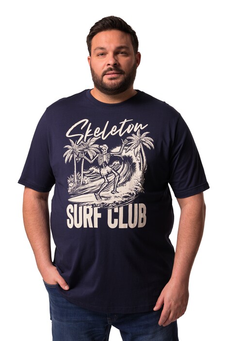 Tričko Men+, krátké rukávy, potisk, kulatý výstřih, do 8XL