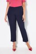 Pantalon Rena 7/8. Jambe étroite. Plis marqués