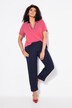 Pantalon Rena 7/8. Jambe étroite. Plis marqués