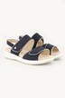 Sandales en cuir Caprice. Semelle de propreté amovible - largeur H