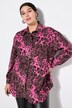 Cord-skjorte, Oversize-form, leopard-print