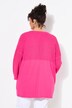 Jerseyjakke, mesh, oversized, V-hals, 3/4-ermer