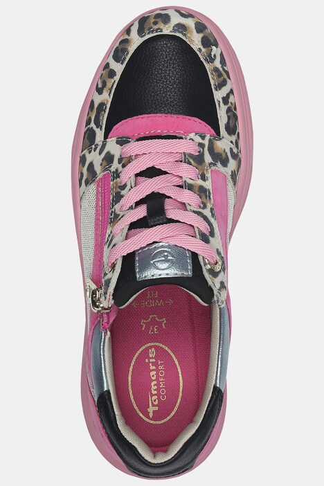 Plateau-Sneaker, Tamaris Comfort, Zipper, Komfortweite