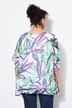 ponchotyylinen sifonkiyläosa, oversized, pyöreä pääntie, lyhyet hihat