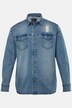 JP 1880 denim overhemd FLEXNAMIC®, denim, lange mouwen, kentkraag, Modern Fit